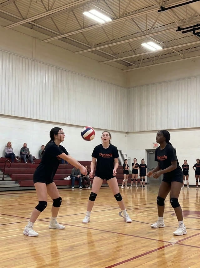 A Dynasty player training during a house league session